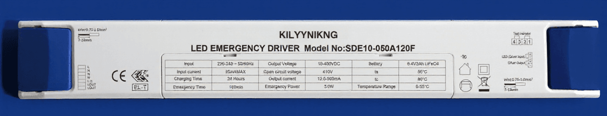 Emergency Power Supply Module with DALI SDE10/10S